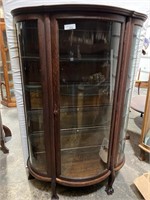 CURVED GLASS CHINA  CABINET
