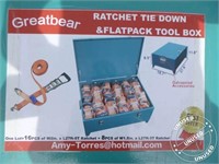 Unused Ratchet Tie Down Set