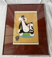 Sylvester the Cat animation cel, Warner Bros.