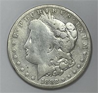 1882-CC Morgan Silver $1 Carson City Good G
