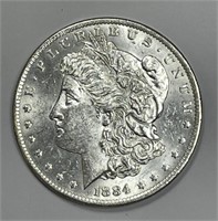 1884-O Morgan Silver $1 Uncirculated UNC