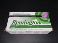 (1) Full Box of (50) Remington 38 Special Pistol