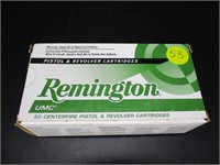 (1) Full Box of (50) Remington 44 Magnum Pistol &