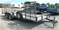 2021 Rhino 20' Landscape Trailer with Dual Ramps