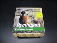 (1) Full Box of (25) Remington 20 Gauge Pheasant