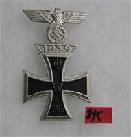 German 1914 iron cross first class WWII style