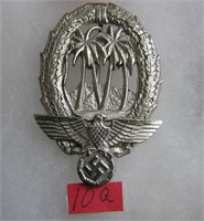 German Africa Corp special unit 228 badge WWII sty