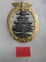 German High Seas fleet war badge WWII style