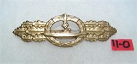 German submarine combart badge WWII style