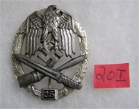 German general aussault badge 25 actions WWII styl