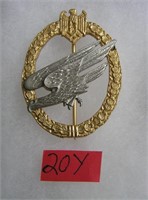 German Army Paratropper badge WWII style
