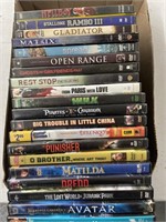 Lot of 20 various DVDS