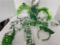 St Patrick’s Day lot- necklaces & headbands &