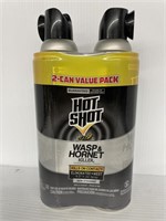 2 pack Hot Shot wasp & hornet spray