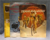 Vintage bicycle and accessories catalogs