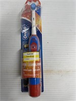 Oral-B battery powered toothbrush