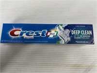 Crest plus deep clean mint flavor plus whitening