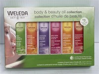 Weleda body and beauty oils contains 6 travel