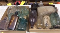 VINTAGE BOTTLES & JARS