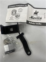 Marlin gun safety locks
