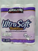 Kirkland ultra soft toilet paper 9- 2 ply rolls
