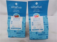Vita five gummy vitamins biotin for beauty 120ct.