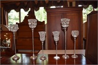 6- CANDLE HOLDERS