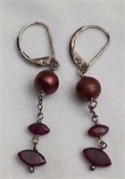 .925 Sterling Earrings 2.32g