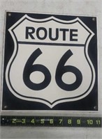 Route 66 Metal Sign