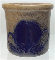 SALMON FALLS POTTERY BLUE DECORATED POTTERY