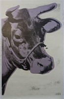 Andy Warhol Whitney Museum Litho 45 x 29"