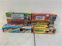 Topps Baseball Cards, Complete Sets 1990, 92, 95