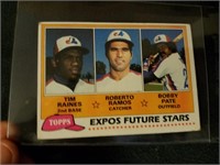 1981 Topps #479 Expos Future Stars Trading Card