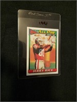 1991 Topps #81 Jerry Rice Trading Card