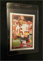 1991 Topps #181 Stan Humphries Trading Card
