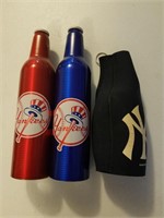 NY Yankees Beer Cans & Koozie