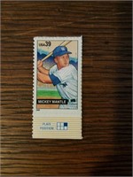 39 Cent Mickey Mantle Postage Stamp