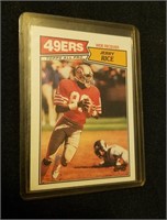 1987 Topps #115 Jerry Rice Trading Card