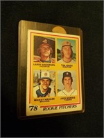 1978 Topps #703 Rookie Pitchers Trading Card
