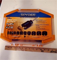 Spyder Carbide Tipped Hole Saw Kit