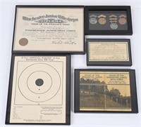 WINCHESTER JUNIOR RIFLE CORPS LOT