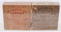 TWO FINE WINCHESTER SHOT SHELL BOXES