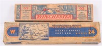 EARLY WINCHESTER RIFLE PICTURE BOXES
