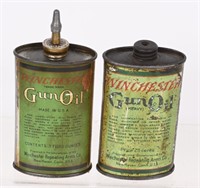 TWO WINCHESTER OIL CANS
