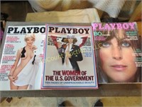 12 full year 1980 playboy magazines