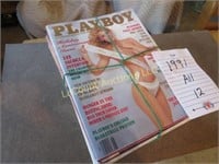 12 Playboy magazines from 1991 full year
