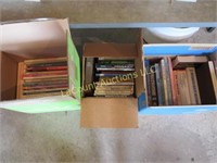 3 boxes assorted books arts & crafts