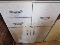 metal storage cabinets w countertop