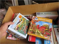 box assorted puzzles nice selection