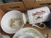 Vintage Holly Hobbie lot dolls thermos mug cups